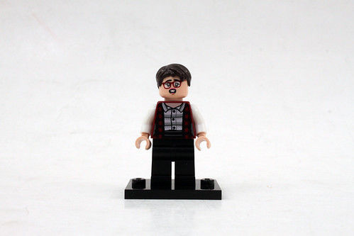 Lego Louis Tully Head Hair from set 75827 for Ghostbusters Minifigure NEW 