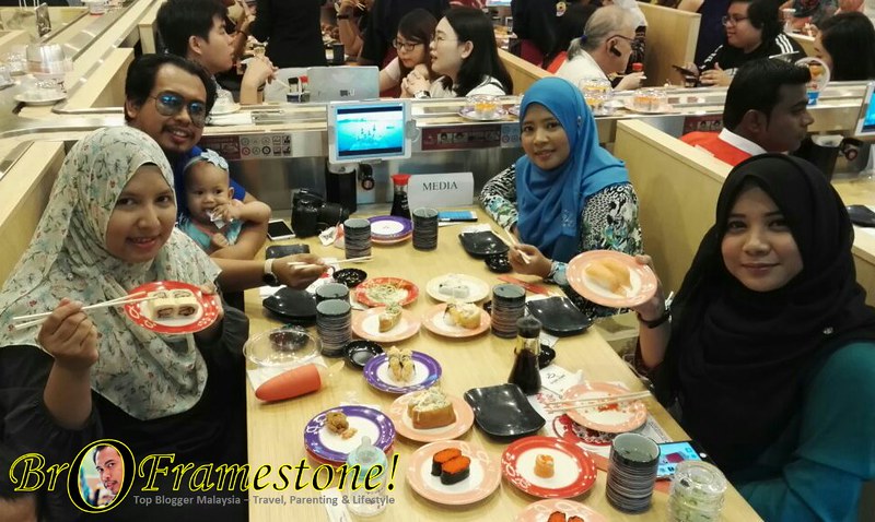 Perasmian Cawangan ke-100 Sushi King di AEON Mall, Shah Alam