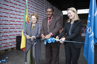 Inauguration of new UNICEF warehouse