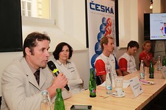 Český triatlon představil novinky. Frintová o olympijském závodě říká, že to bude hop, nebo trop