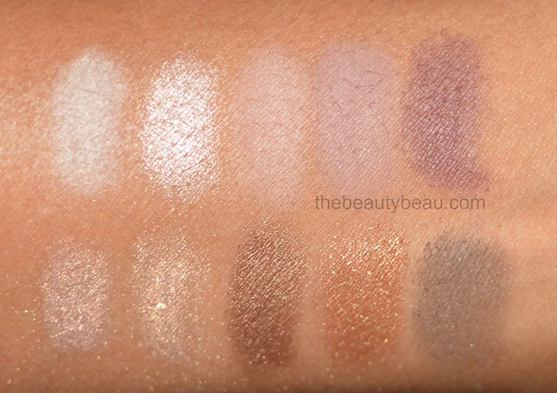 carli bybel palette swatches on woc