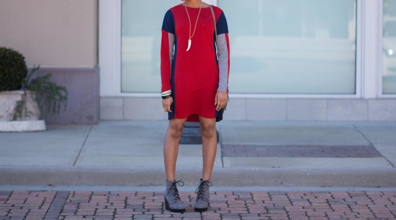 how to wear booties with a dress