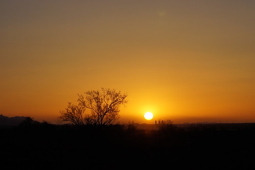 sunset arizona saddlemountain fossilfuels
