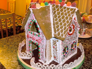 Gingerbread house Dec 2015