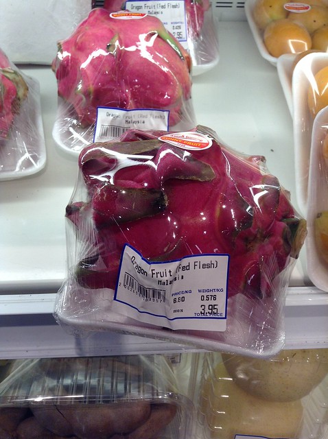 马来西亚红火龙果3.95新元/个