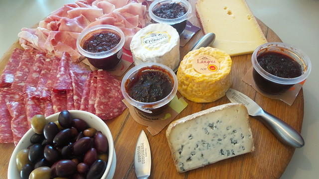 Charcuterie and cheese