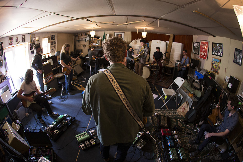 The Frames rehearsal - July 2015. Dublin