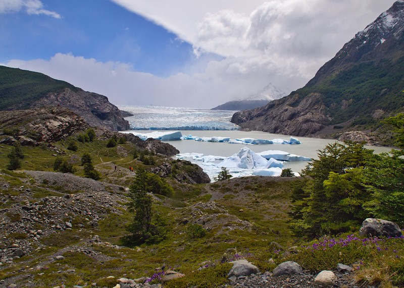 Torres del Paine (Lago Grey). Pata izquierda de W: de Lago Grey a Paine Grande - Por el sur del mundo. CHILE (9)