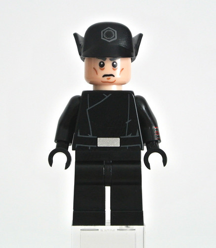 LEGO Star Wars Force Awakens Minifigure Female First Order Officer Minifig 