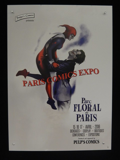 Exposition Affiche Paris Comics Expo
