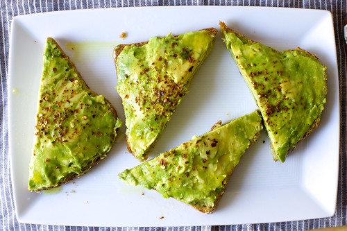 nolita-style avocado toast