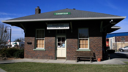 old railroad building station museum train outdoor tennessee historic trainstation depot cumberlandcounty crossville