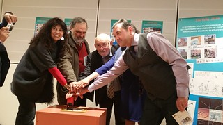 Inauguración exposición filatelica. Cervantes