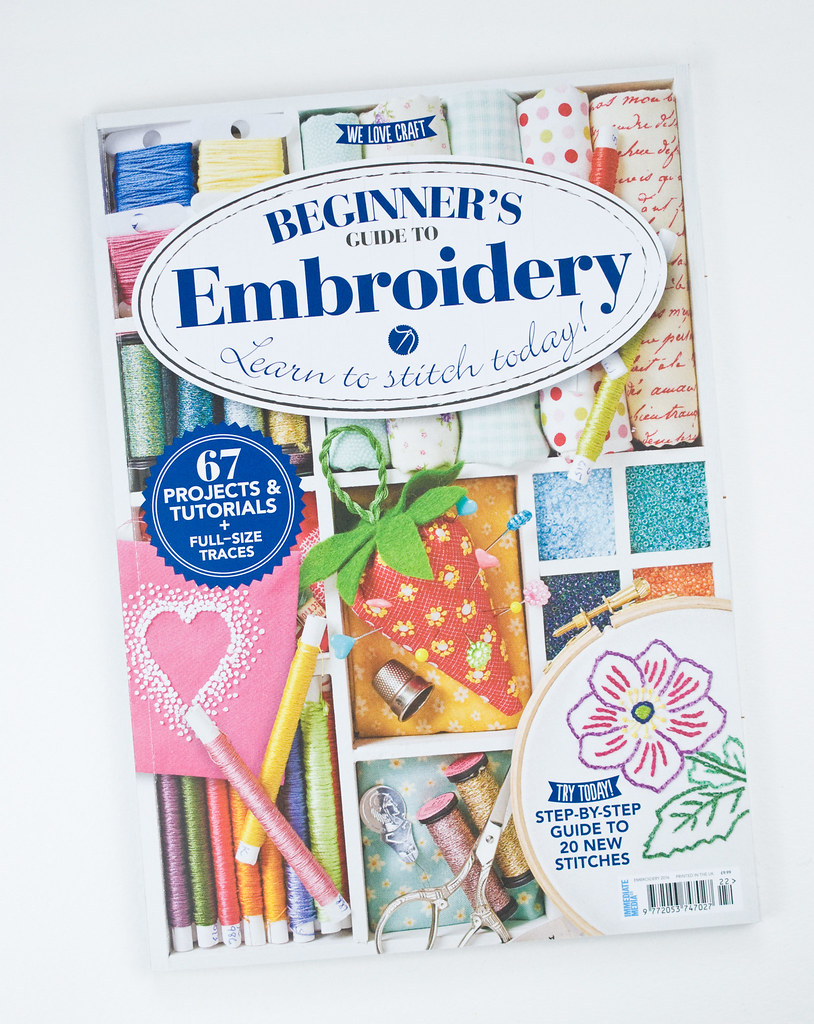 Wild Olive: in print // beginner's guide to embroidery bookazine
