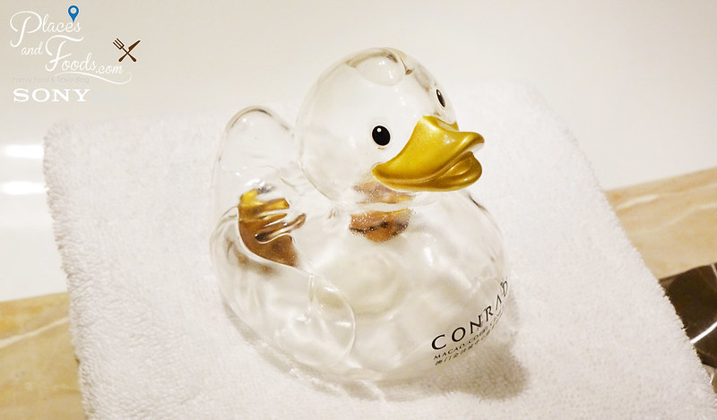 conrad macao plastic duck