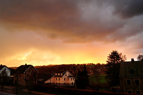 sunset sky sun rain wow flickr ardennen ardennes pluie eifel explore ciel avril couleur wallonie 2016 ardenne région waimes wallone