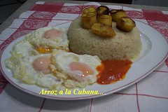 arroz cubana