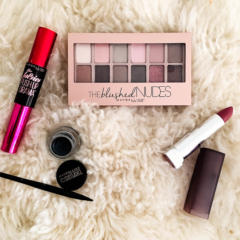 cute & little blog | valentine's day 5-minute smoky pink makeup tutorial | #MNYLooksToLove