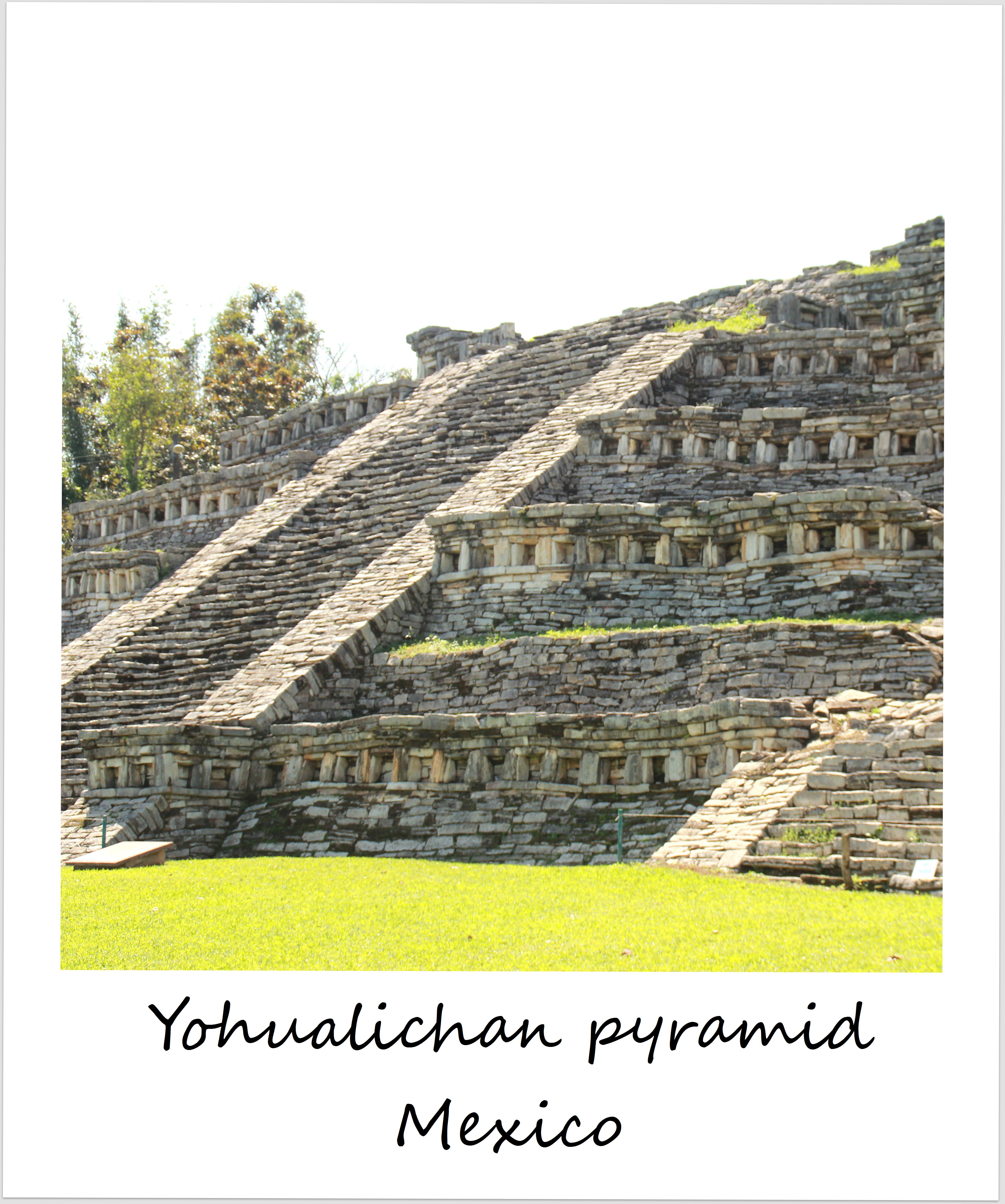 polaroid of the week mexico 2016 yohualichan pyramid