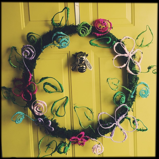 Spring time wreath