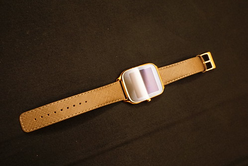 ASUS 華碩高CP值智慧錶第二代 Zenwatch 2 真皮布朗尼簡易開箱