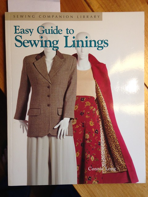 Easy Guide to Sewing Linings by Connie Long