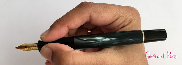 Review Pelikan Tradition Series M200 Green Marble Fountain Pen @Goldspot (23)
