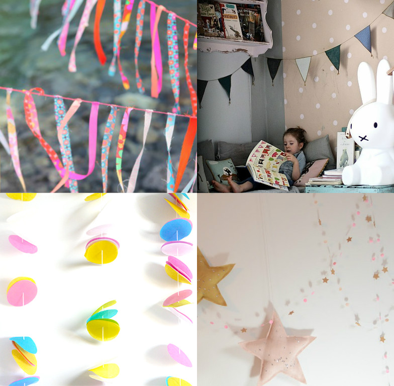 the best garlands for the kids room