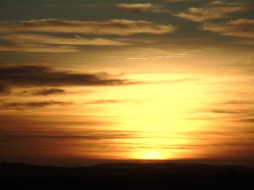 sea sky beautiful sunrise island scotland still orkney scenery sony inganess