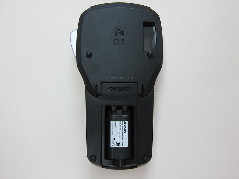 DYMO LabelManager 280 - Back With Battery