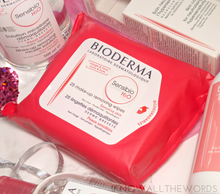 Bioderma Sensibio h20 makeup removing wipes