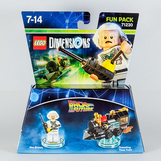 REVIEW LEGO Dimensions 71230 Doc Brown Fun Pack 1
