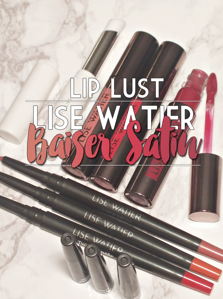 Lip Lust with Lise Watier Satin Basier Liquid Lipstick
