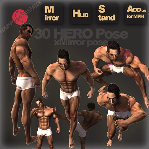 [HD]30 HERO Pose(x mirror)
