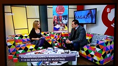 X Salón del Cómic y Manga de Castilla y León. Entrevista en la 8 de RTVCYL