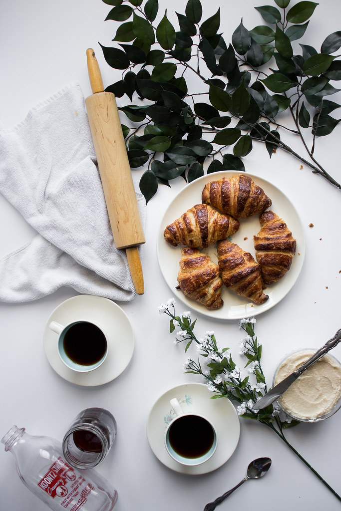 Learning to make Croissants with cold brew coffee butter + my first internship // TermiNatetor Kitchen