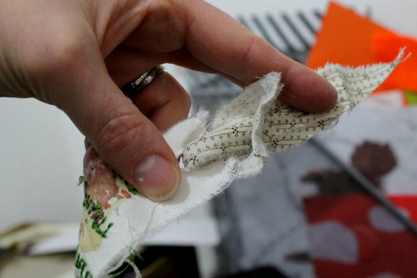 Recycle scrap fabric into yarn - Misericordia