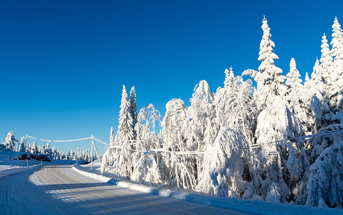 snow sweden värmland hovfjället torsby