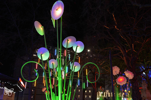 Lumiere London - Gardent of Lights / Tilt