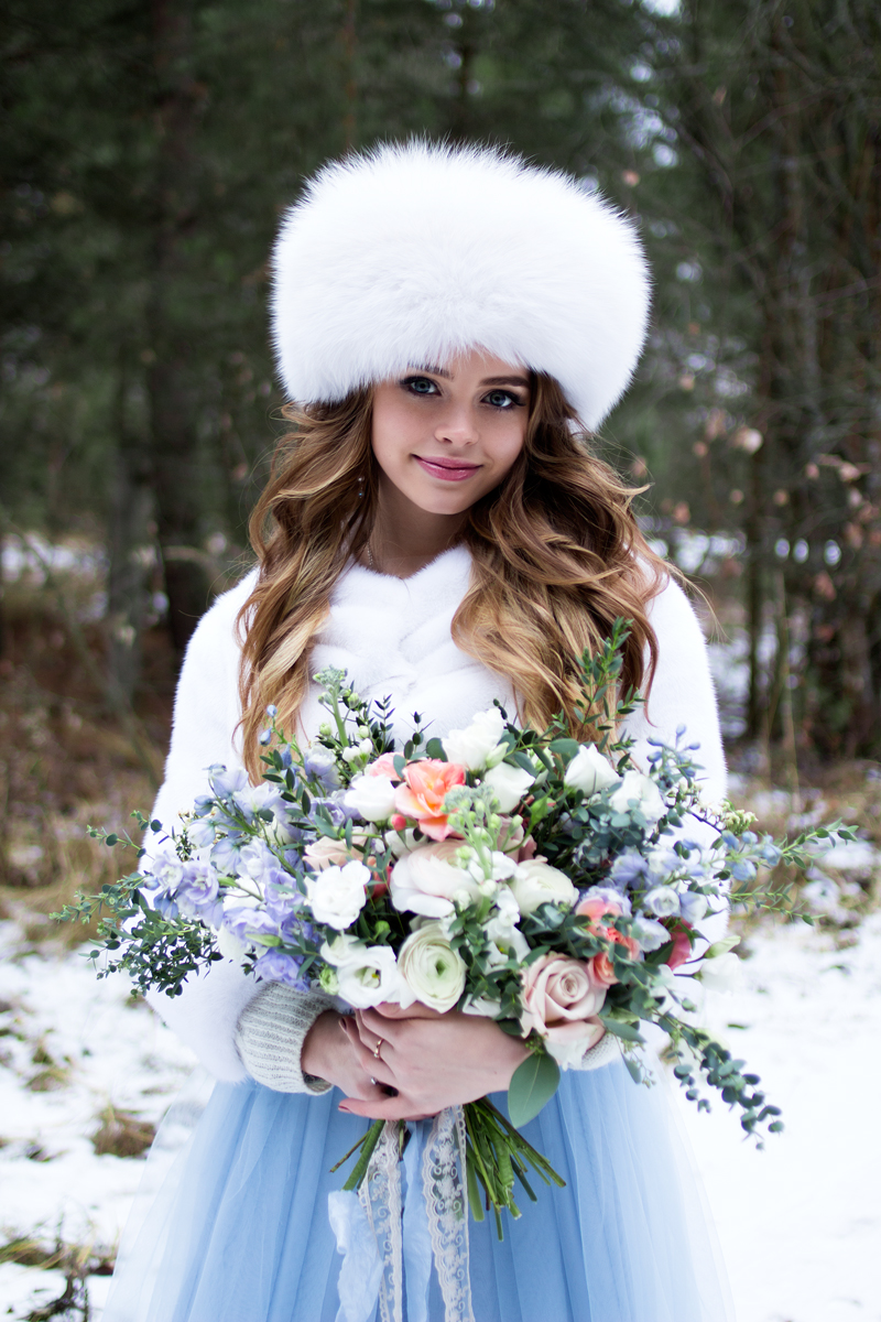 winter wedding bouquet | fabmood.com