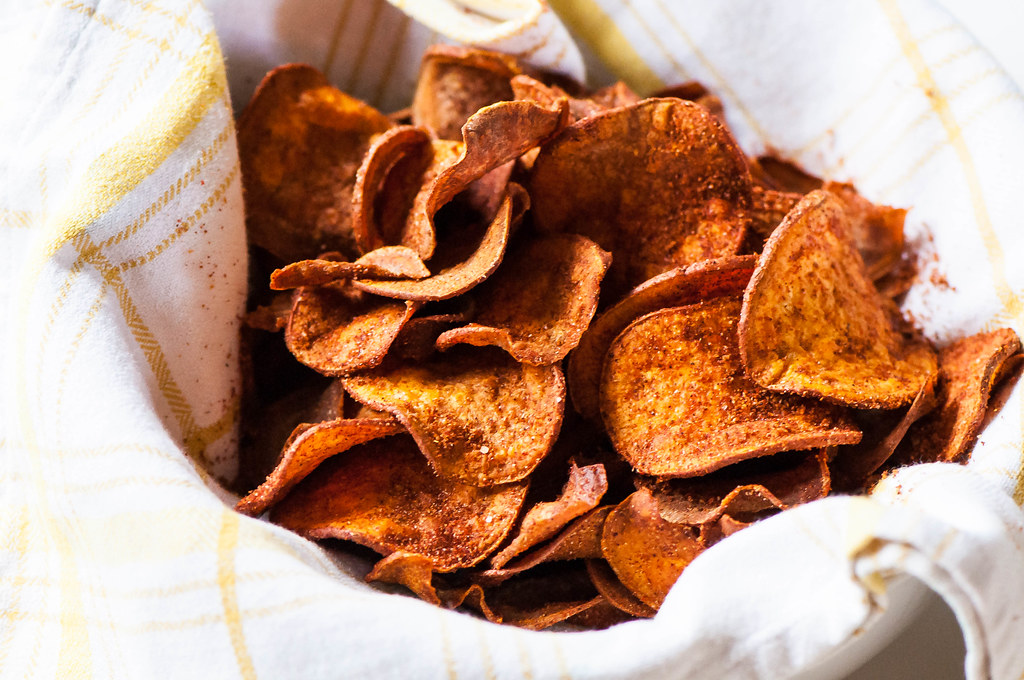 BBQ Sweet Potato Chips 