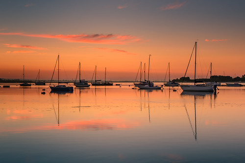 uk beautiful sunrise reflections boats still nikon peaceful hampshire calm filter lee nd colourful yachts grad southcoast merrychristmas tranquil d800 2470mm 2015 langstoneharbour merrychristmaseveryone sunsetsnapper
