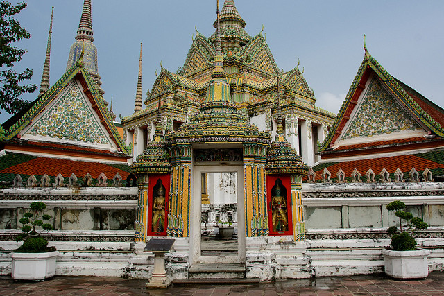 Tempio di buddha reclinable Wat Pho