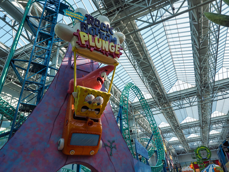 Nickelodeon Universe at the Mall of America