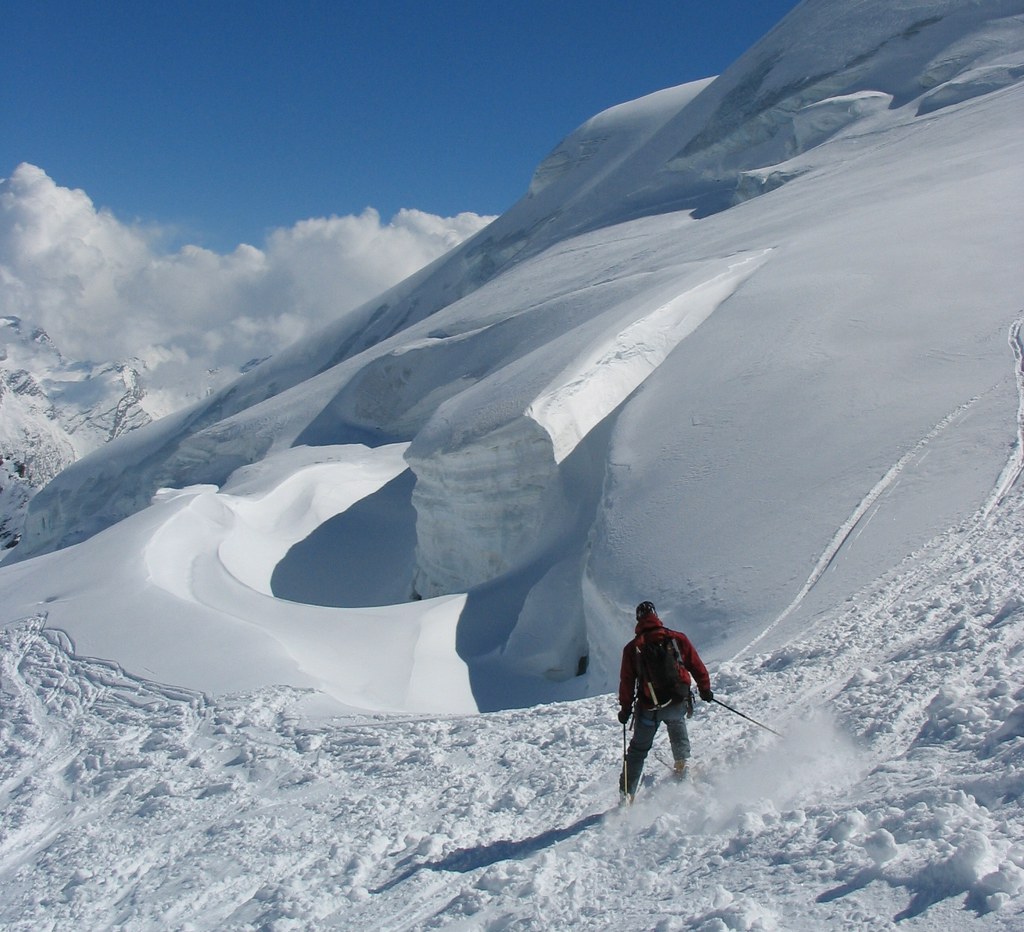 Allalinhorn Walliser Alpen / Alpes valaisannes Švýcarsko foto 25