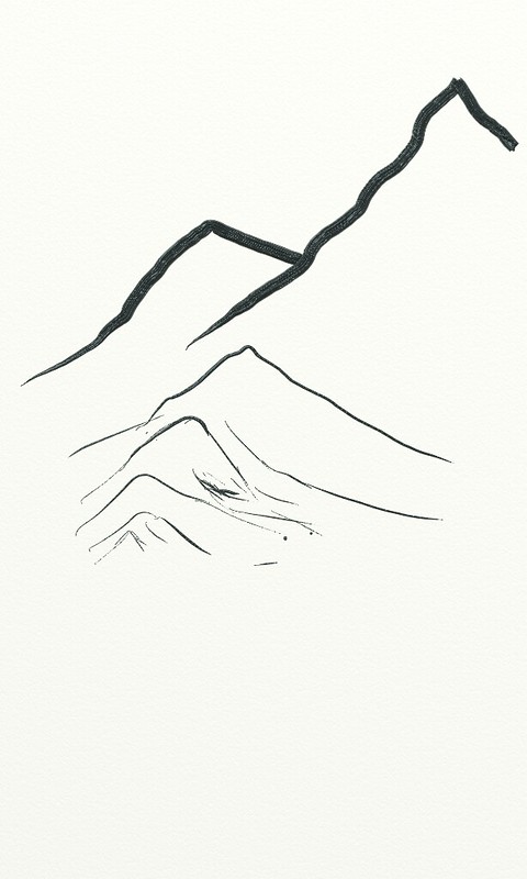 Mountain abstract