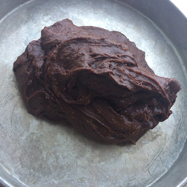 Brownie batter should never be pourable. #food #brownies #baking