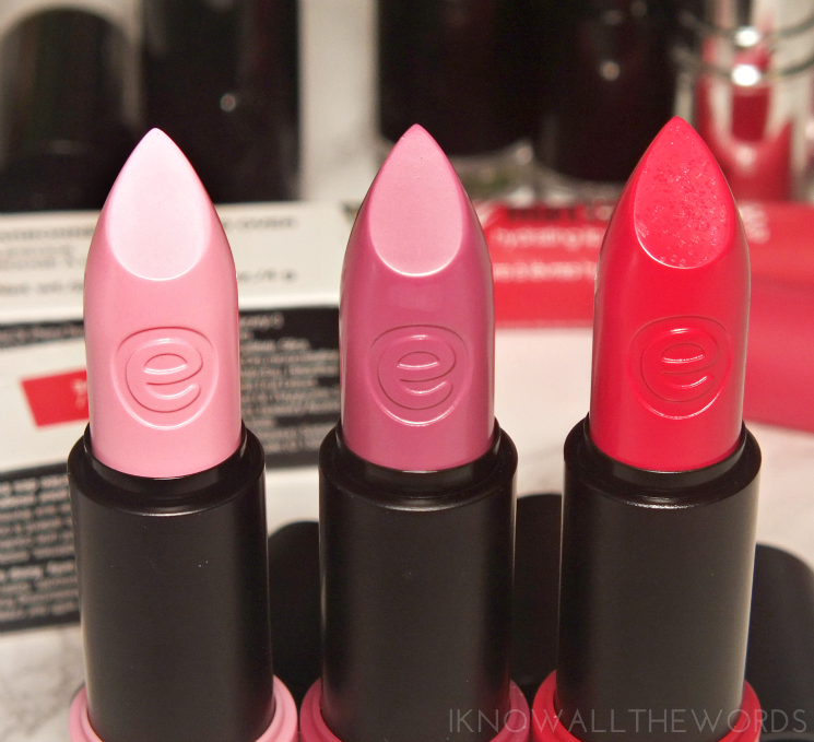 essence long lasting lipstick get the look, wear berries!, and blush my lips (1)