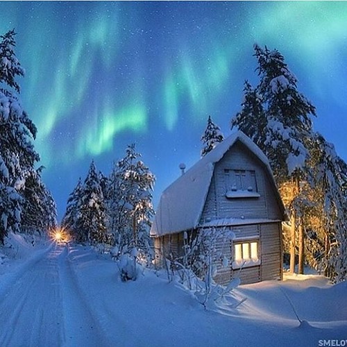 Northern Lights in Russia | credit: @smelov.photo by earthgallery