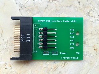 SHARP PC-E500(S) USB Adapterplatine v2.0